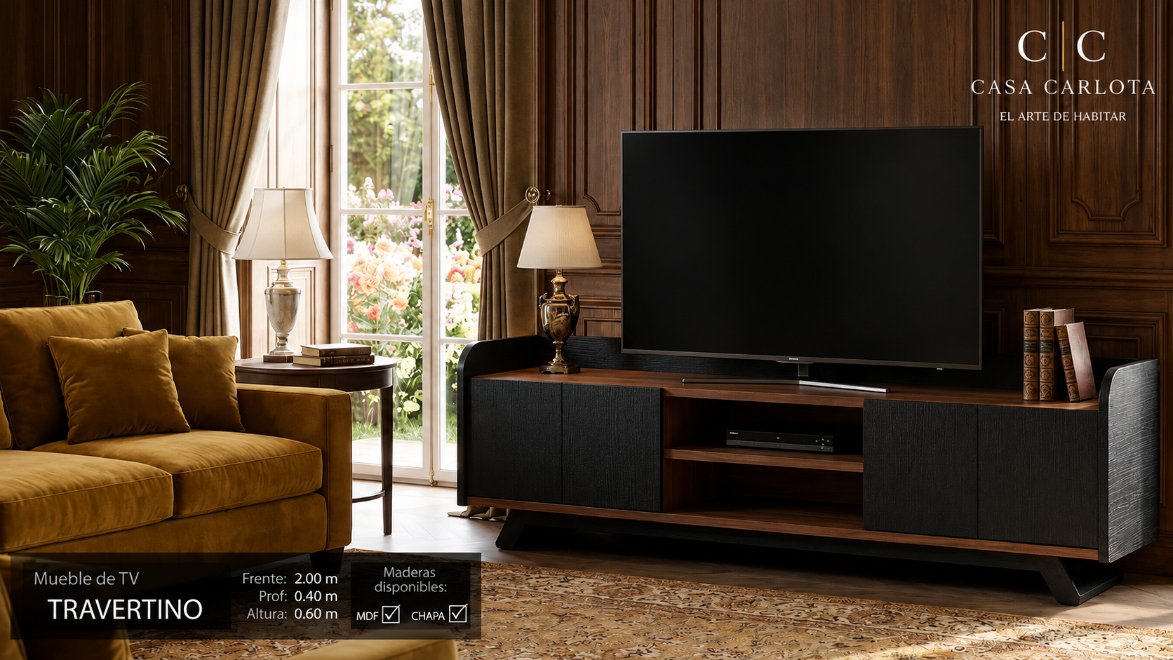 Mueble TV 11 Casa Carlota